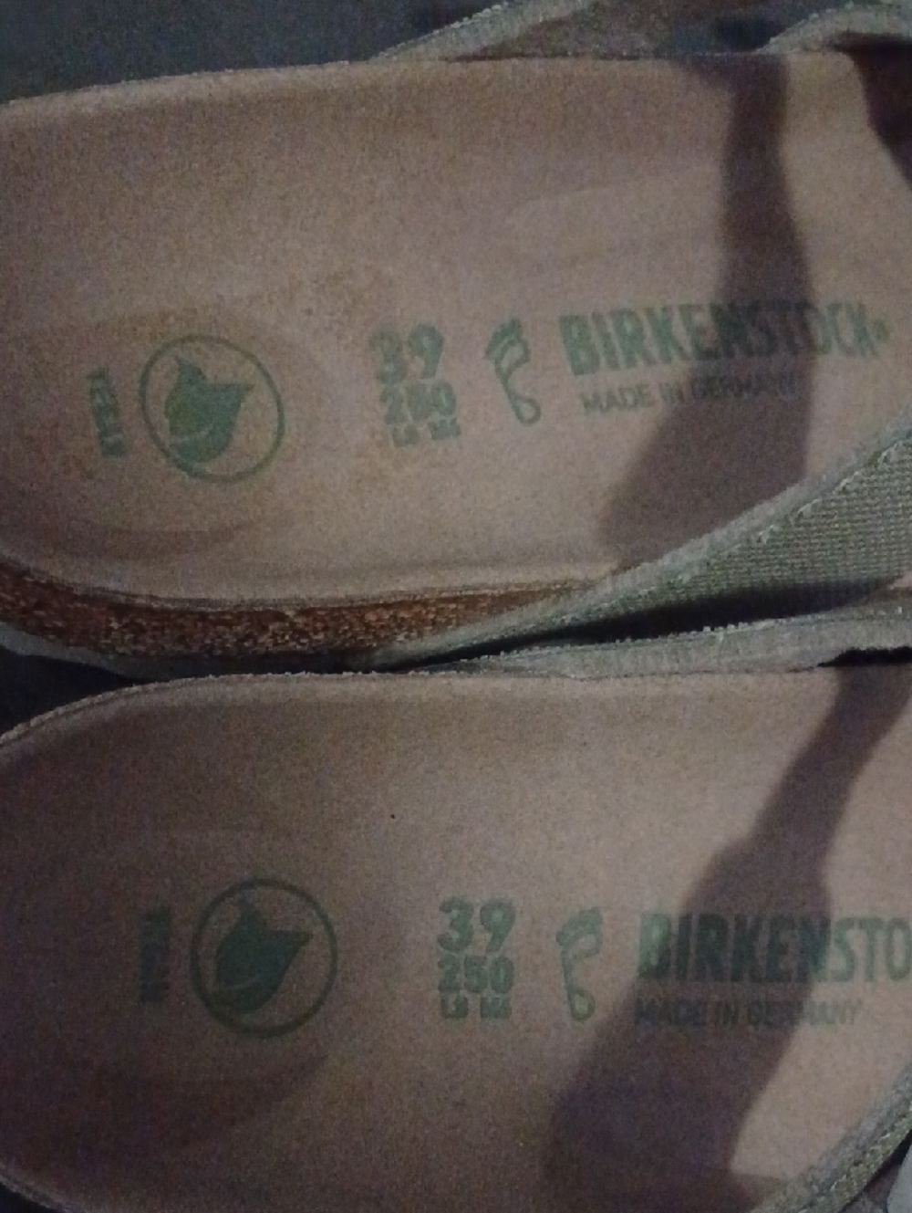 Birkenstock 39 EU (W8/M6)Olive Two-Strap Buckle Sandals VEGAN. - Picture 2 of 6